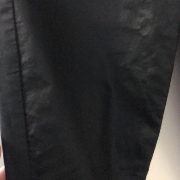 Bebe Faux Leather Denim Pant - Picture 2 of 5